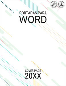 Portada Creativa para Word 2