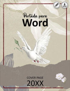 Portada Aesthetic Paz Vintage