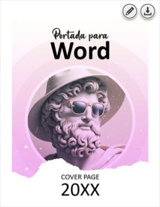Portada Aesthetic Visión Retro