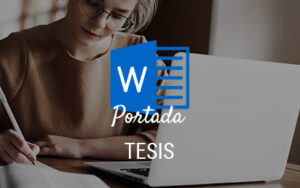 Portada para tesis en Word