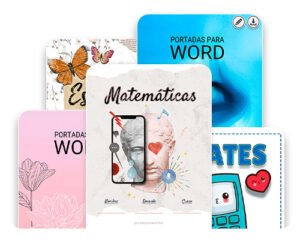 Portadas Bonitas para Word y Cuadernos